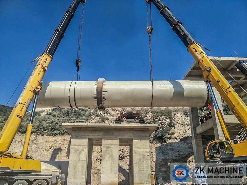 Η γραμμή παραγωγής ενεργού ασβεστίου 800T/D με εγκατάσταση στο πεδίο και υπηρεσίες μετά την πώληση