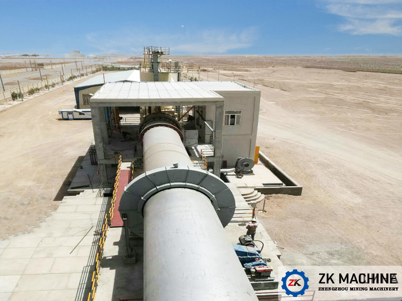 Η γραμμή παραγωγής ενεργού ασβεστίου 800T/D με εγκατάσταση στο πεδίο και υπηρεσίες μετά την πώληση