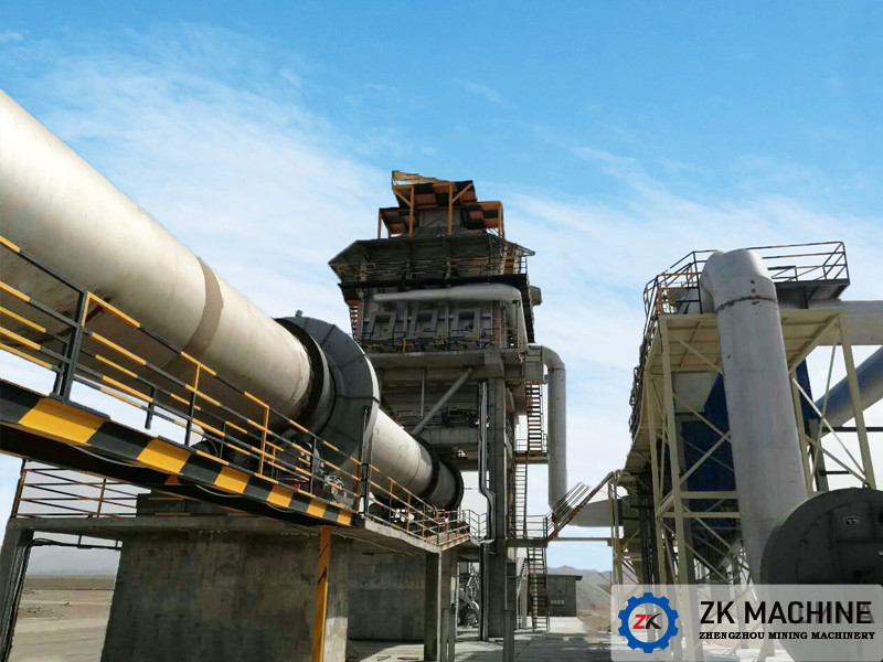 Η γραμμή παραγωγής ενεργού ασβεστίου 800T/D με εγκατάσταση στο πεδίο και υπηρεσίες μετά την πώληση