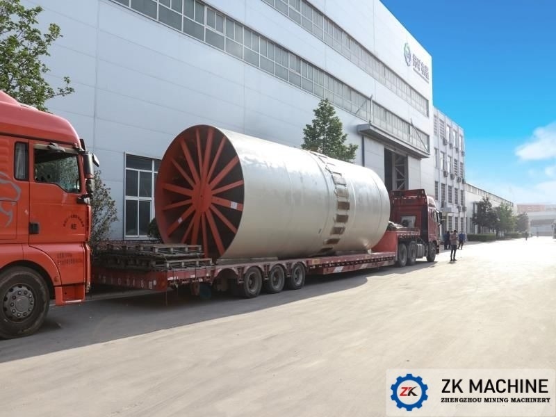 2-46t/H Βιομηχανική περιστρεφόμενη στεγνωτήρα με σύστημα ελέγχου PLC για την ξήρανση ορυκτών