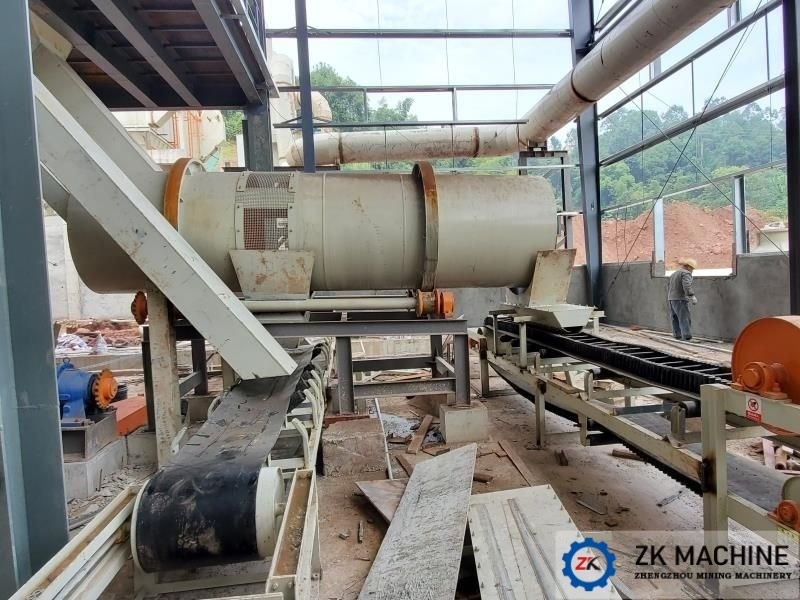 Εργοστάσιο παραγωγής ελαφρών εκχυλισμένων ακατέργαστων αργίλου LECA κατασκευασμένο από πρώτες ύλες από πεταχτή τέφρα