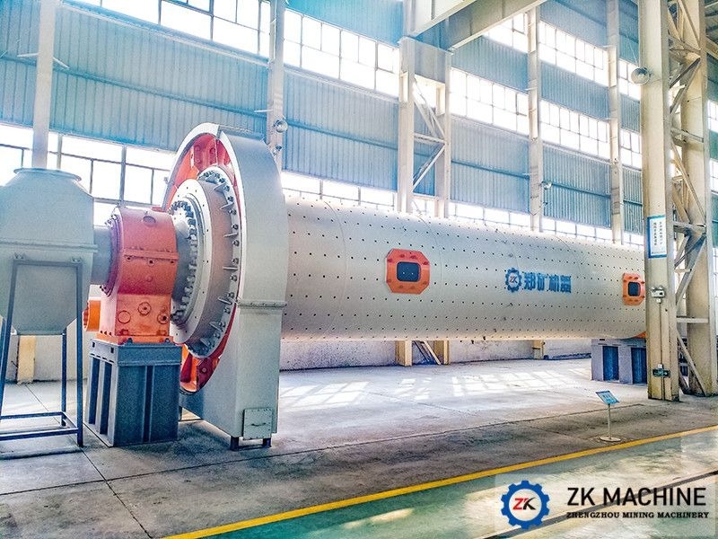 Σκολκόμυλος ξηρής επεξεργασίας 6.5-24 T Μέσο άλεσης και ισχύς κινητήρα για ακριβή άλεση