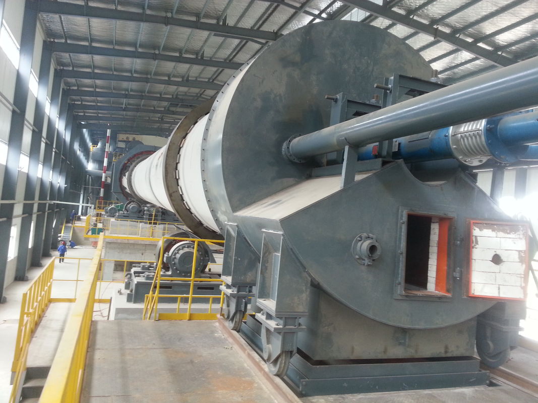 0.8-105 T/H επεκταθείσα φως λογική δομή εγκαταστάσεων περιστροφικών κλιβάνων αργίλου συνολική