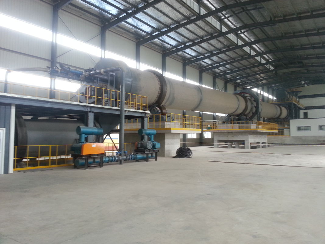 0.8-105 T/H επεκταθείσα φως λογική δομή εγκαταστάσεων περιστροφικών κλιβάνων αργίλου συνολική