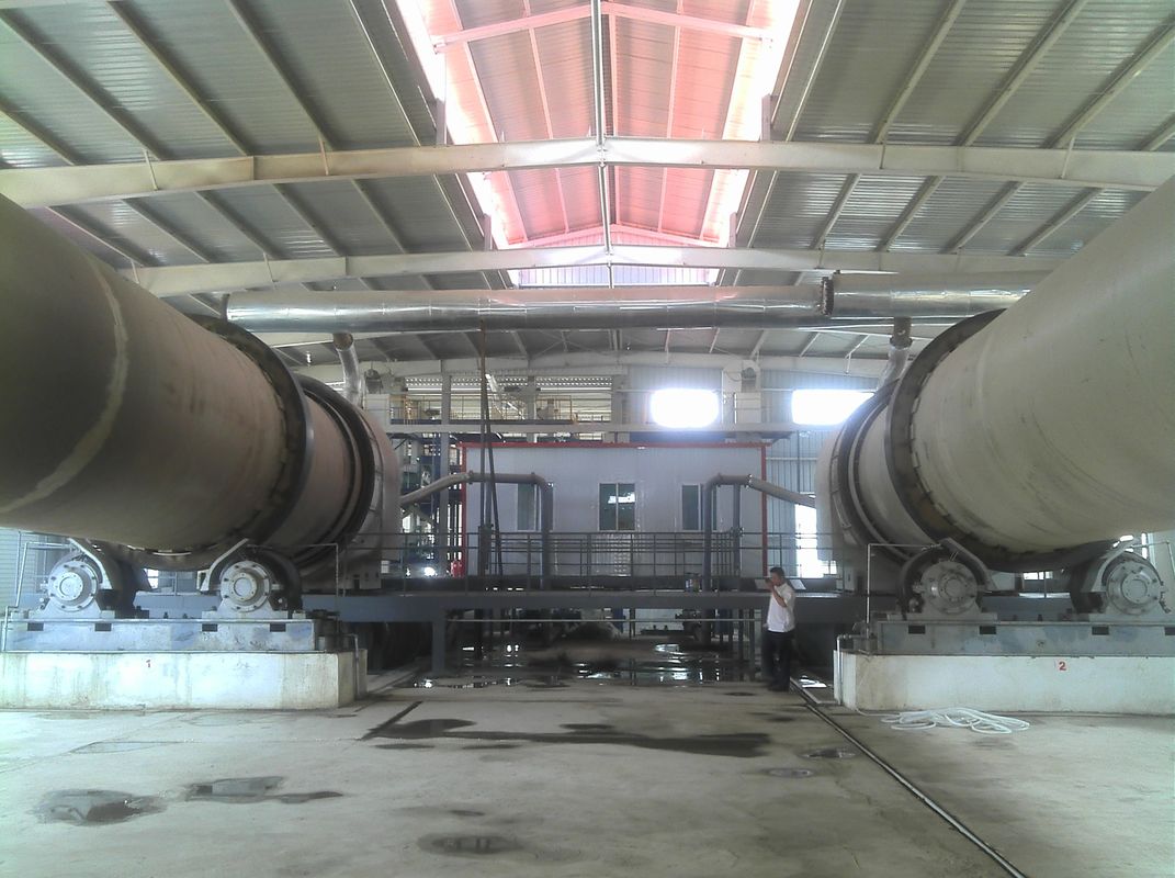 0.8-105 T/H επεκταθείσα φως λογική δομή εγκαταστάσεων περιστροφικών κλιβάνων αργίλου συνολική