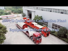 150m Kiln Ενεργητική γραμμή παραγωγής ασβεστίου