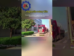 Παράδοση με περιστρεφόμενο φούρνο μαγνησίτη