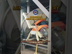 Μηχανή δίσκου-πελετιστή με εργαστηριακή κλίμακα Εξοπλισμός υγρής κοκκώσεως